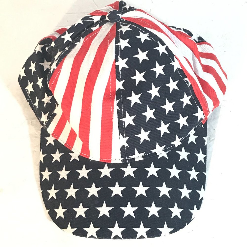 USA Stars and Stripes American Flag Hat Cap Snapback